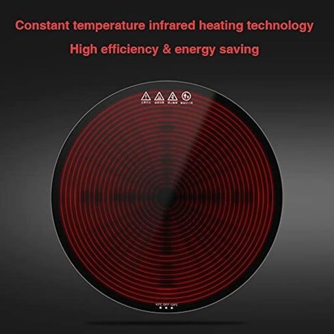 طبق تسخين طبق كهربائي مقاس 10 بوصات من KRASS مع 2 وحدة تحكم في درجة الحرارة، جامع 88 in Kuwait