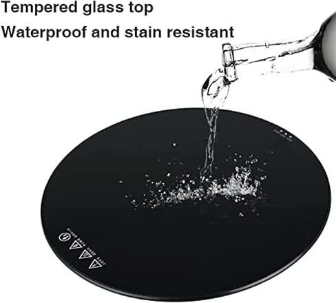 طبق تسخين طبق كهربائي مقاس 10 بوصات من KRASS مع 2 وحدة تحكم في درجة الحرارة، جامع 88 in Kuwait