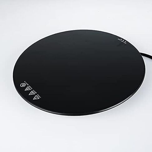 طبق تسخين طبق كهربائي مقاس 10 بوصات من KRASS مع 2 وحدة تحكم في درجة الحرارة، جامع 88 in Kuwait