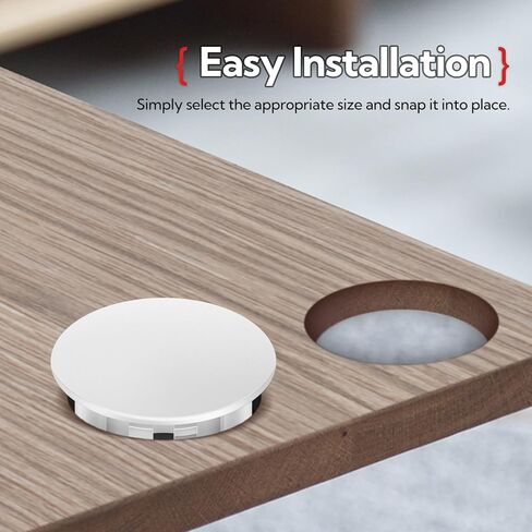 260 قطعة من فتحات المقابس البلاستيكية، أغطية تزيين فتحات الخزانة، سدادات بلاستيكية بيضاء لفتحات الأثاث الدائرية 8 مقاسات 1/4 بوصة 5/16 بوصة 3/8 بوصة 1/2 بوصة 5/8 بوصة 3/4 بوصة 7/8 بوصة 1 بوصة in Kuwait