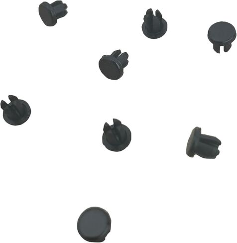 8 Pack New Genuine ProCraft Brand Black Plastic 1/8" Hole Plugs HPB-125 in Kuwait