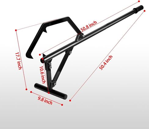 رافع سجل Timberjack مقاس 50.9 بوصة، خطاف غير قابل للتعديل لأسطوانة السجل، أدوات تسجيل فولاذية شديدة التحمل، مقبس سجل لدحرجة السجلات حتى 25 بوصة بقطر in Kuwait