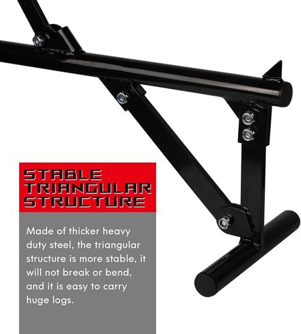 رافع سجل Timberjack مقاس 50.9 بوصة، خطاف غير قابل للتعديل لأسطوانة السجل، أدوات تسجيل فولاذية شديدة التحمل، مقبس سجل لدحرجة السجلات حتى 25 بوصة بقطر in Kuwait