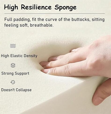 كرسي سرج مريح مع دعم للظهر، دوار بارتفاع قابل للتعديل لأخصائيي صحة الأسنان، والمهنيين الطبيين، واستخدام المطبخ والمتاجر - الحمولة القصوى 264 رطلاً (أزرق) in Kuwait