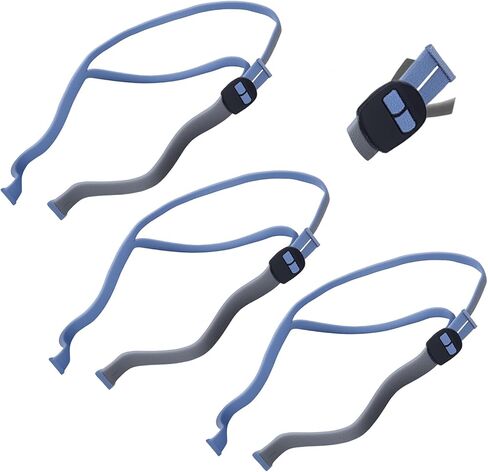 عبوتان من أغطية الرأس البديلة المتوافقة مع AirFit P10 وN30، وحزام غطاء الرأس القابل للتعديل، ومواد مرنة ناعمة وتصميم سريع الملاءمة in Kuwait