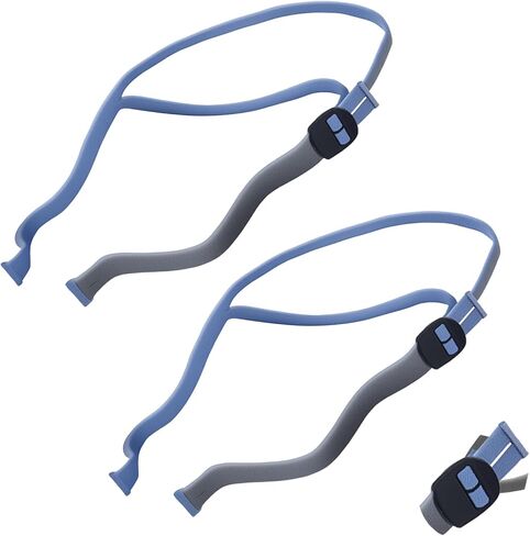 2-Pack Replacement Headgear Compatible with AirFit P10 & N30, Adjustable Headgear Strap, Soft Elastic Material & Quick-Fit Design in Saudi Arabia