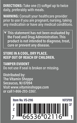 The Vitamin Shoppe Saw Palmetto Extract 160mg, Supplement for (300 Softgels) in Saudi Arabia