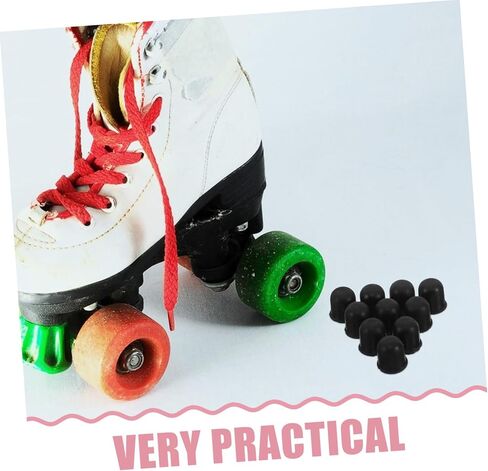 10pcs Roller Skate Accessories Shock-Absorbing Bushings for Double Row Skates and Wear-Resistant Components Fit for Enhanced Comfort and Easy Replacement in Saudi Arabia