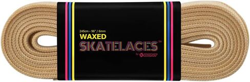Bont Skates Waxed Laces - 6mm & 8mm - 47" 71" 79" 96" 108" - Sandcastle Beige in Saudi Arabia