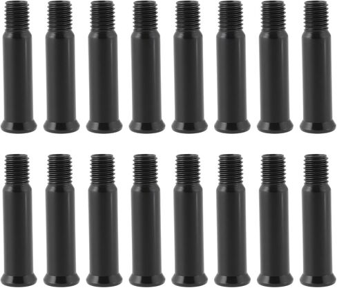 eMagTech 16x Aluminium Alloy Inline Roller Skate Axles Screws Bolts 8mm Compatible with Roller Skate Shoes in Saudi Arabia
