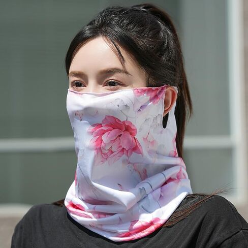 3 Pcs Summer Breathable Cooling Face Mask for Men Women UV Protection Neck Gaiter Mask for Outdoor Activities in Saudi Arabia