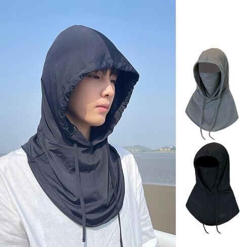 Sun Protections Face Cover Long Neck Covers Summers Gaiter Cycling Beach Hat Breathable Face Cover For Women Men Gaiters in Saudi Arabia