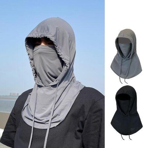 Sun Protections Face Cover Long Neck Covers Summers Gaiter Cycling Beach Hat Breathable Face Cover For Women Men Gaiters in Saudi Arabia