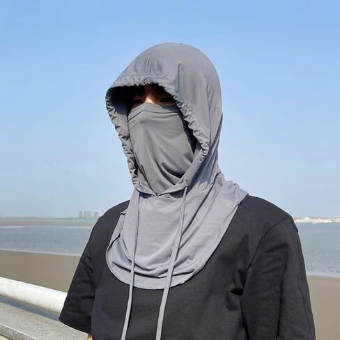 Sun Protections Face Cover Long Neck Covers Summers Gaiter Cycling Beach Hat Breathable Face Cover For Women Men Gaiters in Saudi Arabia