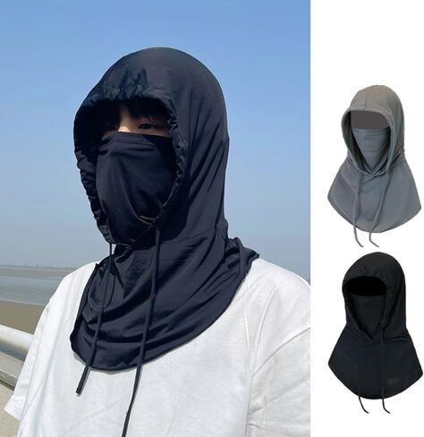 Sun Protections Face Cover Long Neck Covers Summers Gaiter Cycling Beach Hat Breathable Face Cover For Women Men Gaiters in Saudi Arabia