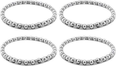 SING F LTD 4pcs 5/32inch Bicycles Ball Bearing Cage 50mm OD Suitable for 1.5-inch Oversized Headsets in Saudi Arabia