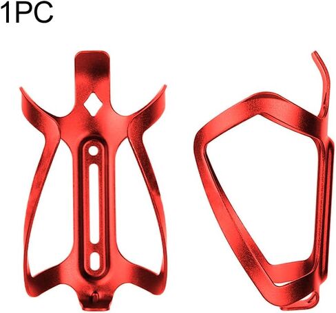 Water Bottle Cages, Alloy Aluminum Lightweight Water Bottle Holder Universal Bike Cup Holder Rack for Road MTB Bikes(Red) in Saudi Arabia