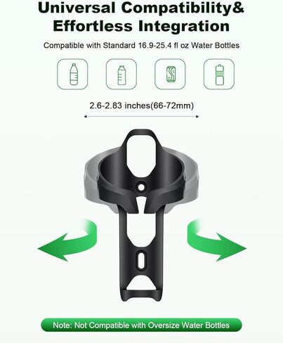 Onvian Bike Water Bottle Holder,Ultralight & Sturdy Carbon Fiber Bike Bottle Cage, Universal Bicycle Cup Holder,Water Bottle Holder for Bike Accessories with Screw Tool in Kuwait
