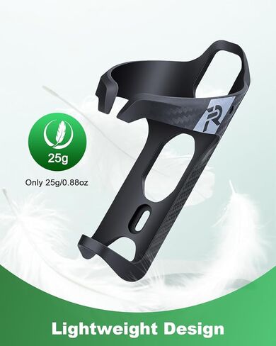 Onvian Bike Water Bottle Holder,Ultralight & Sturdy Carbon Fiber Bike Bottle Cage, Universal Bicycle Cup Holder,Water Bottle Holder for Bike Accessories with Screw Tool in Kuwait