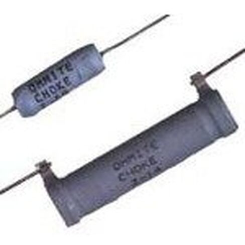 Ohmite, Z28E, RF Plate Choke Wirewound 21uH 10% 1KHz 0.6A 2.7Ohm DCR Solder Lug (5 Item/s) in Kuwait
