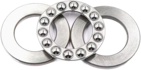 51101 فحوى تحمل 10 قطعة 12*26 9 مللي متر ABEC-3 محوري الثقة إبرة شقة الرول الكرات 8101 in Kuwait