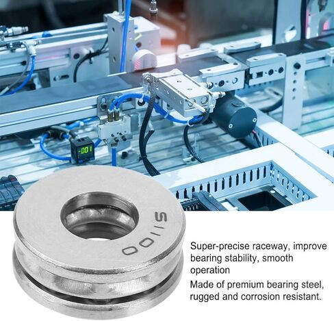 5 قطعة 51100 شقة محوري التوجه الكرة الأسطوانة تحمل 2RS الغبار ختم أجزاء منخفضة الضوضاء in Kuwait