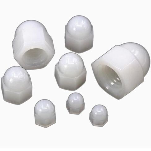 nut,Hexagonal nut, 50 Pcs Plastic Hex Nut Bolt Cover Cap, Hexagonal Screw Dome Protectiev in Saudi Arabia