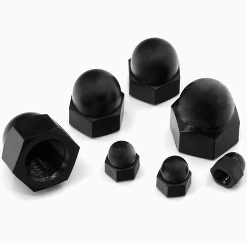 nut,Hexagonal nut, 50 Pcs Plastic Hex Nut Bolt Cover Cap, Hexagonal Screw Dome Protectiev in Saudi Arabia