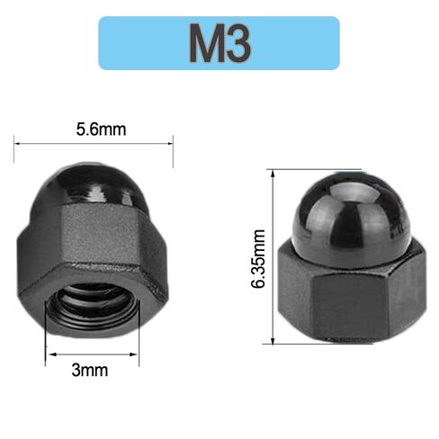 nut,Hexagonal nut, 50 Pcs Plastic Hex Nut Bolt Cover Cap, Hexagonal Screw Dome Protectiev in Saudi Arabia