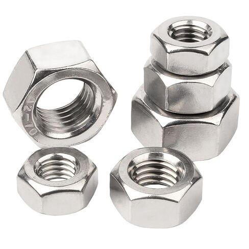 nut,Hexagonal nut, 316 Stainless Steel Metric Thread Hex Nuts Silver 10pcs M16 in Saudi Arabia