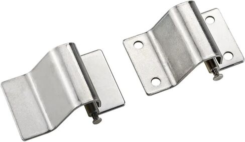 مفصلات محدبة من الفولاذ المقاوم للصدأ باب خزانة صناعية كبيرة وصغيرة ميكانيكية 1 قطعة (مع ثقوب) in Kuwait