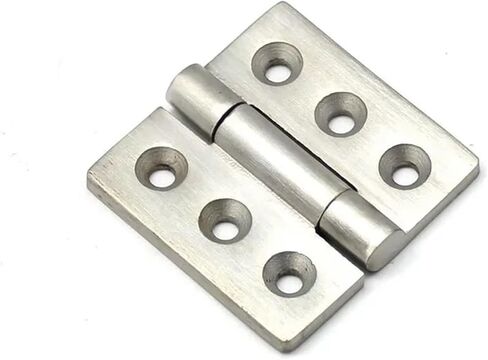 Heavy-Duty Load-Bearing Hinge Stainless Steel Square Shape with Thickened Folding Design 1Pcs in Saudi Arabia