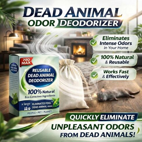 مزيل الرائحة الحيوانية لمزيل الرائحة القوية ، ورائحة الحيوانات الميتة- الاستخدام الآمن الداخلي والخارجي ، ومزيل الرائحة الطبيعية ، وفعالة وفعالة in Kuwait