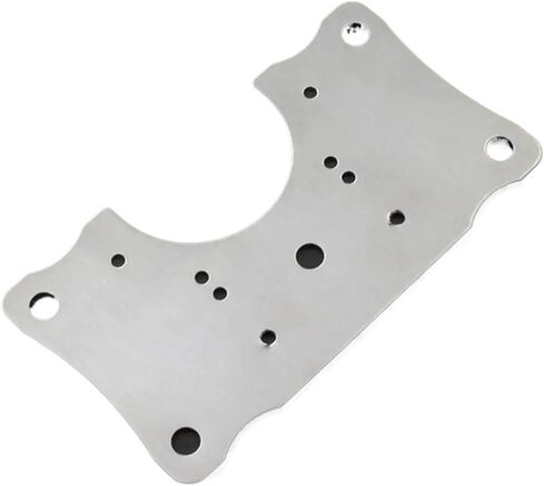 Door Hinge Repair Plate for Kitchen Cabinets Stainless Steel Kit Fittings 1Pcs(1 Tablet) in Saudi Arabia