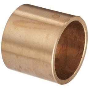 Bunting Bearings CB242812 Sleeve (Plain) Bearings, Cast Bronze C93200 (SAE 660), 1-1/2" Bore x 1-3/4" OD x 1-1/2" Length in Kuwait