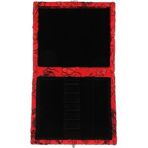 Oboe Reed Holder Case with Lightweight Red Silk Cloth Cover, 6-slot Oboe Reed Storage Box for Instrument Protection and Portable Music Accessory in Kuwait