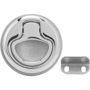 مزلاج سحب، مزلاج كامة للقارب مقاوم للصدأ، قاعدة تثبيت 44 مم، خزانة بحرية لليخوت، افتراضي in Kuwait