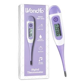 Wondfo Digital Basal Thermometer for Women Fertility – BBT Thermometer for Ovulation & Pregnancy Tracking – High Accuracy & LCD Display & Waterproof in Kuwait