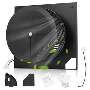 S97020971 مجموعة محرك مروحة الحمام مع محرك نحاسي عالي الطاقة مطور بالكامل 110CFM لـ QTRN110-B QTR110A QTXEN110C QTR100 QTR110F QTR110L S97016622(110CFM) قطعة بديلة in Kuwait