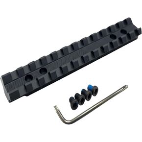 PrimeMach® 0 MOA Picatinny Scope Mount Rail لـ Marlin 1895، 336، 444، 375 & Camp Carbine - محول قاعدة تكتيكية من قطعة واحدة - طلاء صلب من الألومنيوم المؤكسد - متوافق مع حلقات ويفر وبيكاتيني in Kuwait