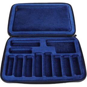 Kadimendium Portable Saxophone Mouthpiece Storage Case Soft Oxford Cloth, Universal Mouthpiece Bag for Musicians, Black in Kuwait