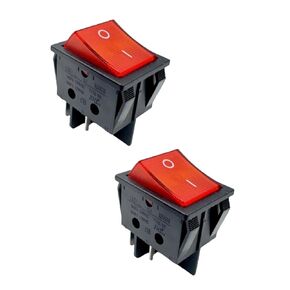 RS606 Rocker Switch Fits for LECI 16A 250V T105/55LECI 2Position 4Pin in Kuwait