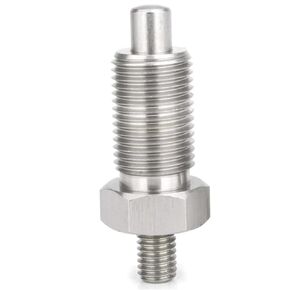 M10/M12/M16/M20 QX223 Metal Index Plunger Retractable Carbon Steel/Stainless Steel Return Type with Nut 1Pcs(YK223-GK,M12) in Kuwait