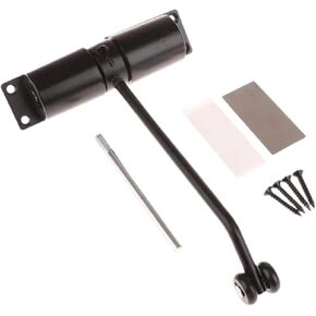 Furniture Door Accessory; Spring-Operated Closer, Adjustable Speed, Security Lock(Silver Square) in Saudi Arabia