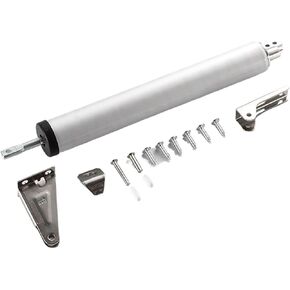 جهاز إغلاق ناعم للباب الزنبركي الأقرب للأعلى، أجهزة أثاث عازلة قابلة للتعديل (فضي) in Kuwait