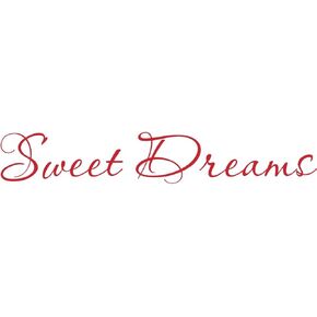 "Sweet Dreams Wall Décor Vinyl Decal, Teal in Saudi Arabia