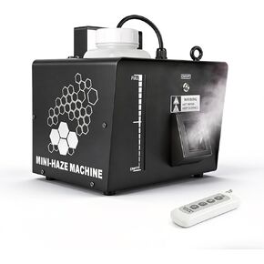 آلة الضباب MOKA 900W مع مؤقت قابل للبرمجة وجهاز تحكم عن بعد مروحة هادئة DMX متوافقة مع آلة الضباب الاحترافية المدمجة للمرحلة، DJ، المسرح، الهالوين in Kuwait