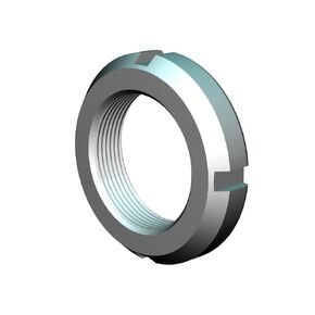 Whittet-Higgins N-065 عمود ملولب وجوز قفل، UNS 1.312-18 خيط اليد اليمنى، غير قفل ذاتي، in Kuwait