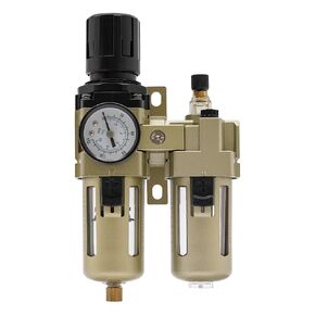 AC3010-03 Air Filter Regulator Lubricator Unit with 0-145psi Pressure Gauge for Tire Changers - Oil Water Separator and Auto Lubrication for Compressed Air Systems in Kuwait
