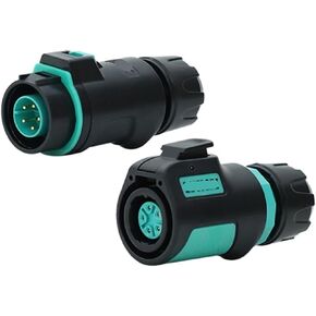 M16 reverse aviation socket 3-4 core 5-7-8-9 pin power male and female quick connector reverse installation(4 core plug M4 docking station 10A500V) in Kuwait